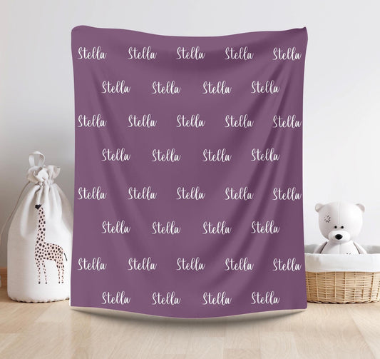 Personalized Custom Blanket, Baby Girl Blanket, Name Blanket, Girl Blanket Gift, Baby Blanket, Kids Blanket, Personalized Gift, Custom Gift