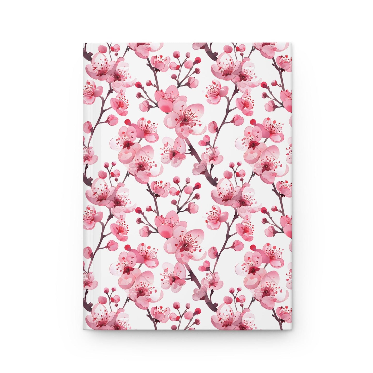 Cherry Blossoms Journal, Matte Hardcover Notebook, Floral Bullet Journal, Zen Stationery Gift, Botanical Writing Journal, Nature Lover Diary