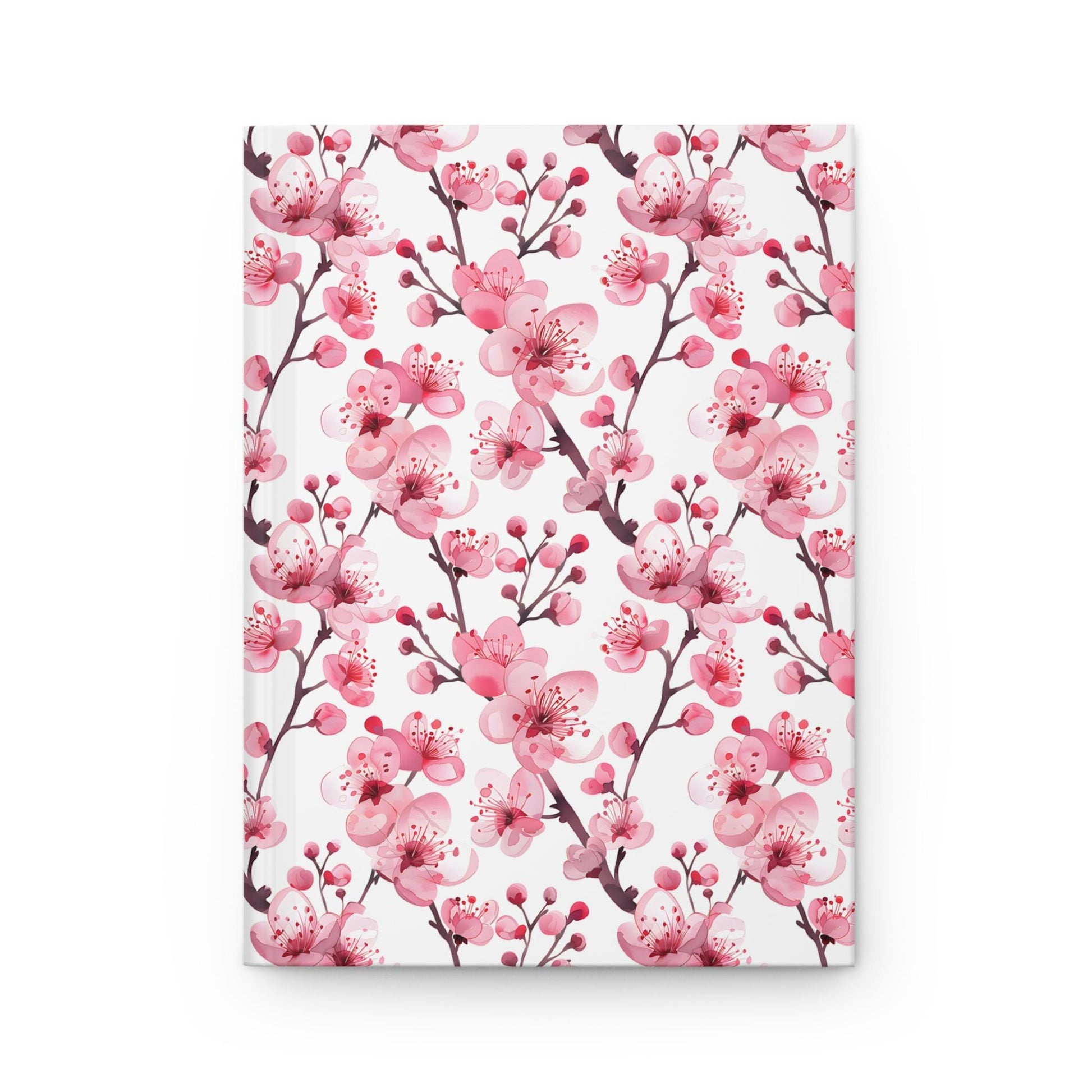 Cherry Blossoms Journal, Matte Hardcover Notebook, Floral Bullet Journal, Zen Stationery Gift, Botanical Writing Journal, Nature Lover Diary