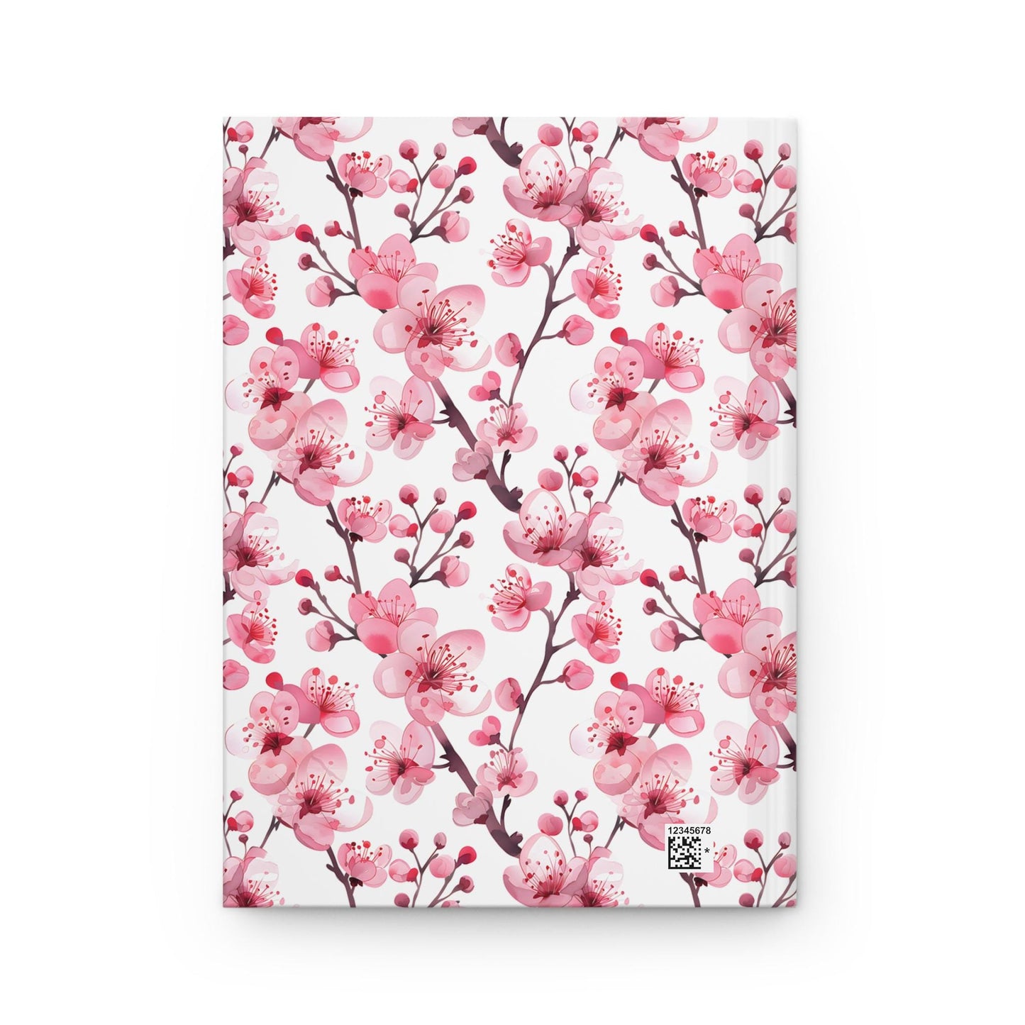 Cherry Blossoms Journal, Matte Hardcover Notebook, Floral Bullet Journal, Zen Stationery Gift, Botanical Writing Journal, Nature Lover Diary