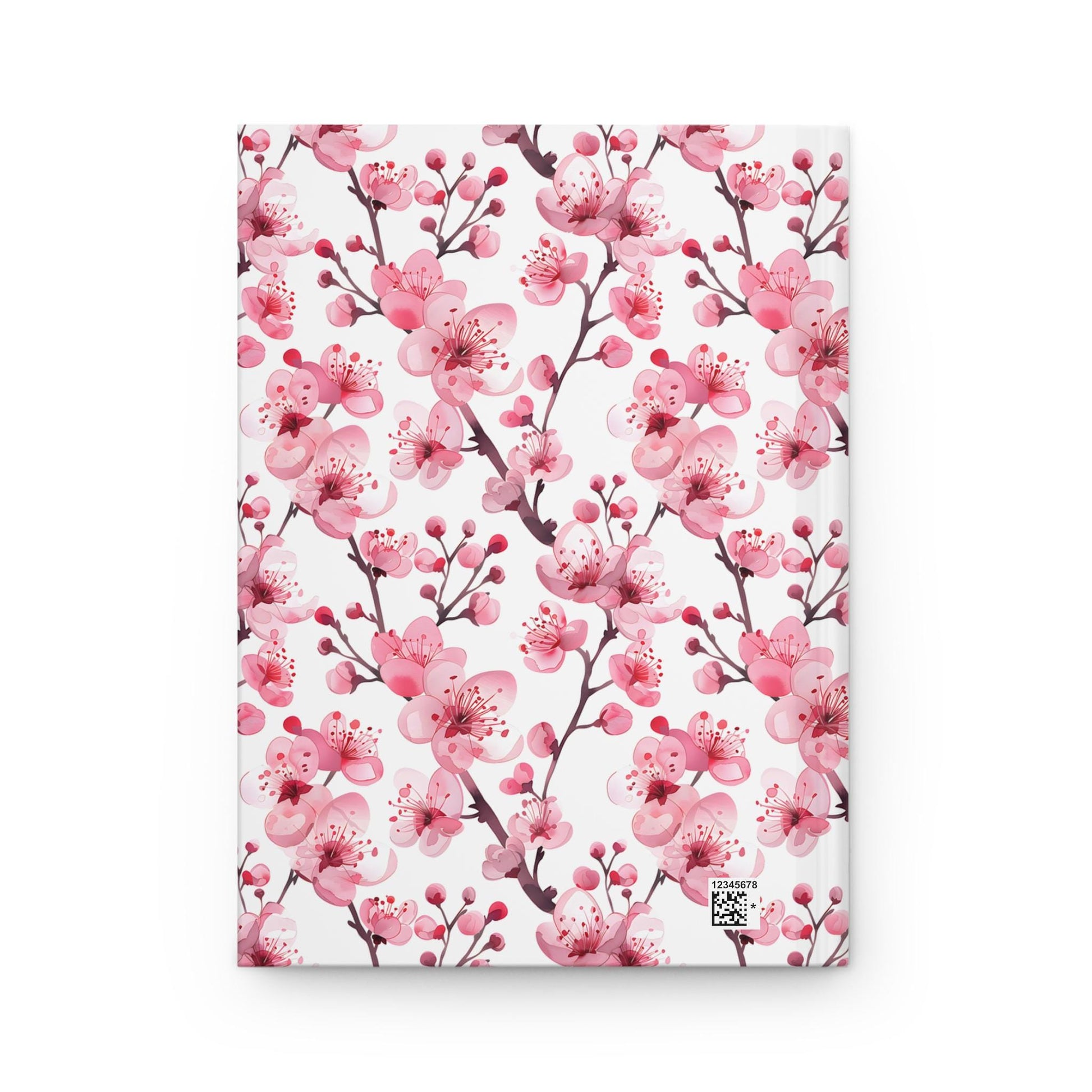 Cherry Blossoms Journal, Matte Hardcover Notebook, Floral Bullet Journal, Zen Stationery Gift, Botanical Writing Journal, Nature Lover Diary