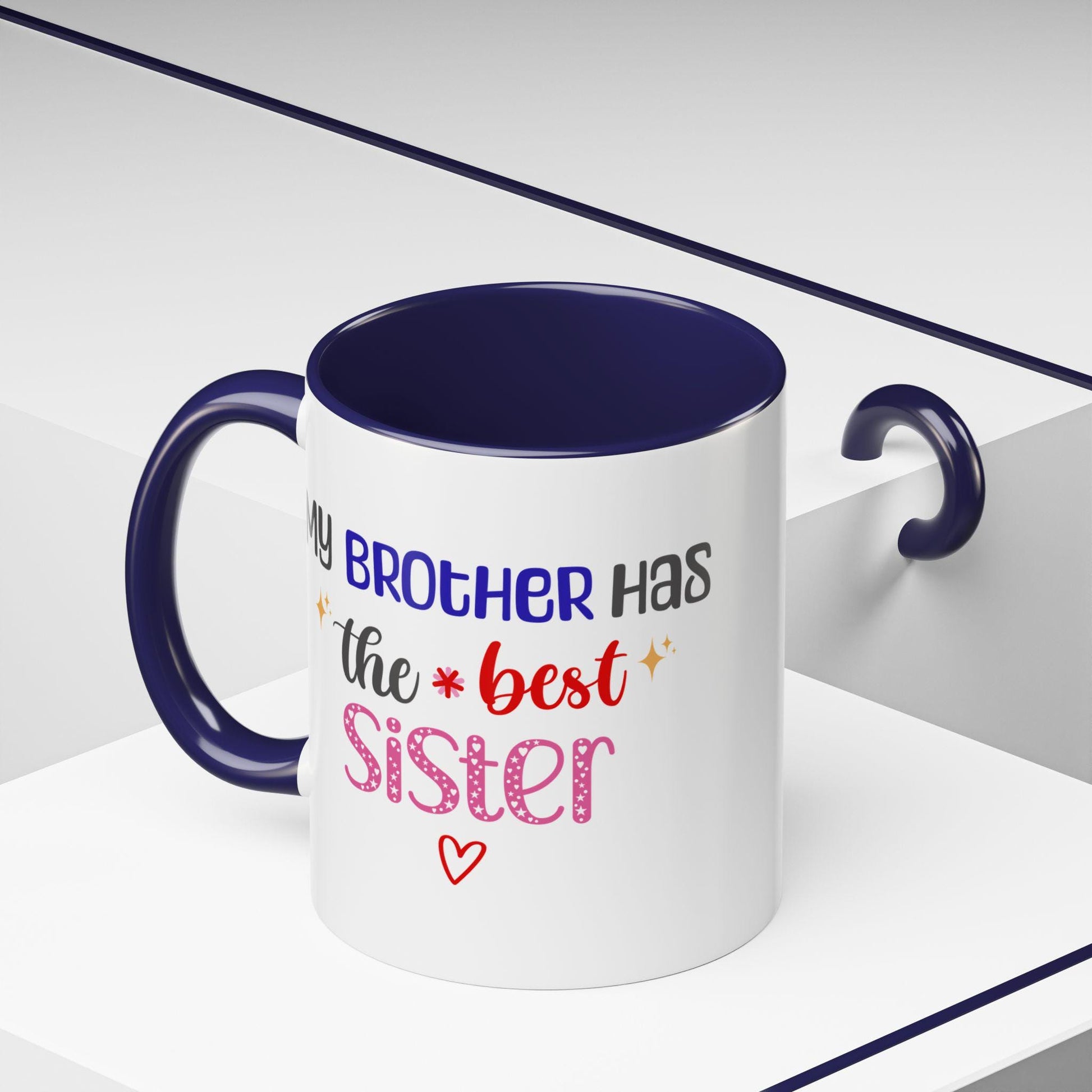 Brother Gift Mug, Accent Coffee Mug, Funny Gift for Brother, Best Brother Quote, Cute Tea Cup, Gift for Brother, Brother Mug, 11oz, 15oz