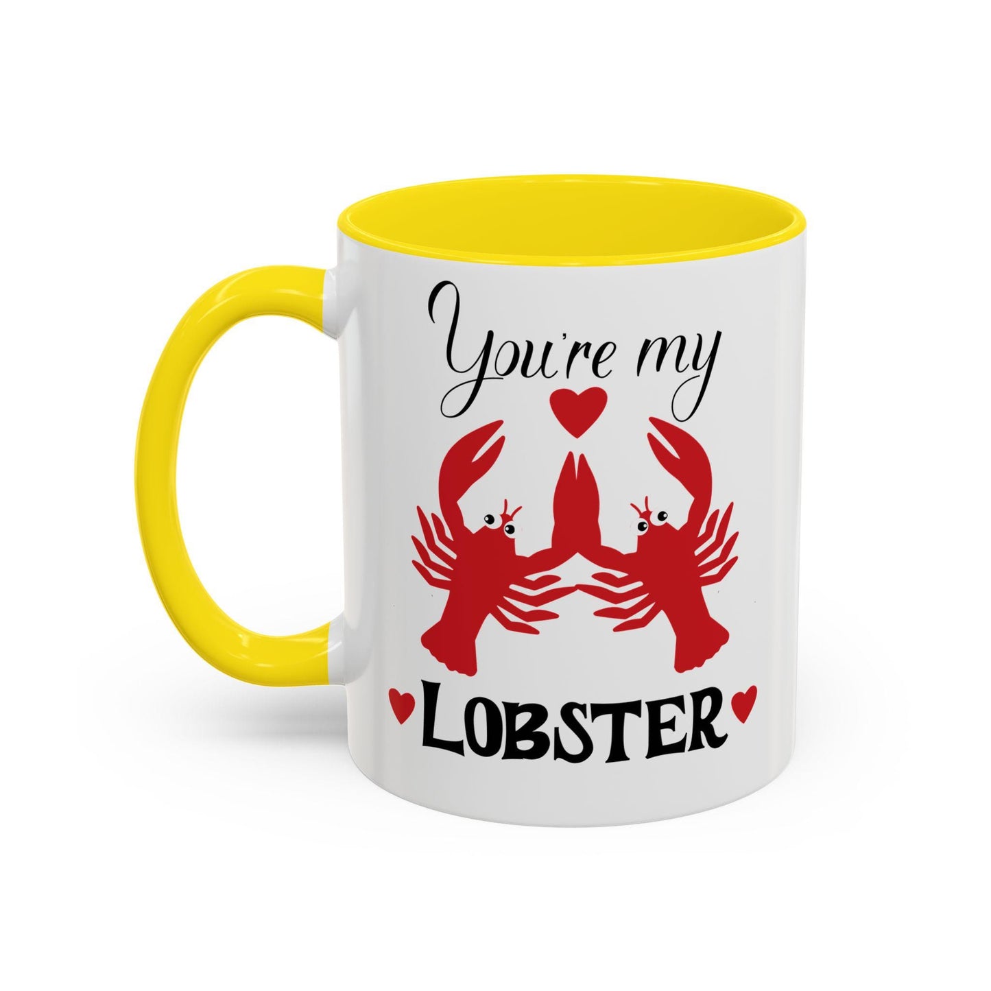 You're My Lobster Couples Mug, 90s TV Fan Gift, Valentine's Day Mug, Anniversary Gift, Ceramic Mug, I Love You mug