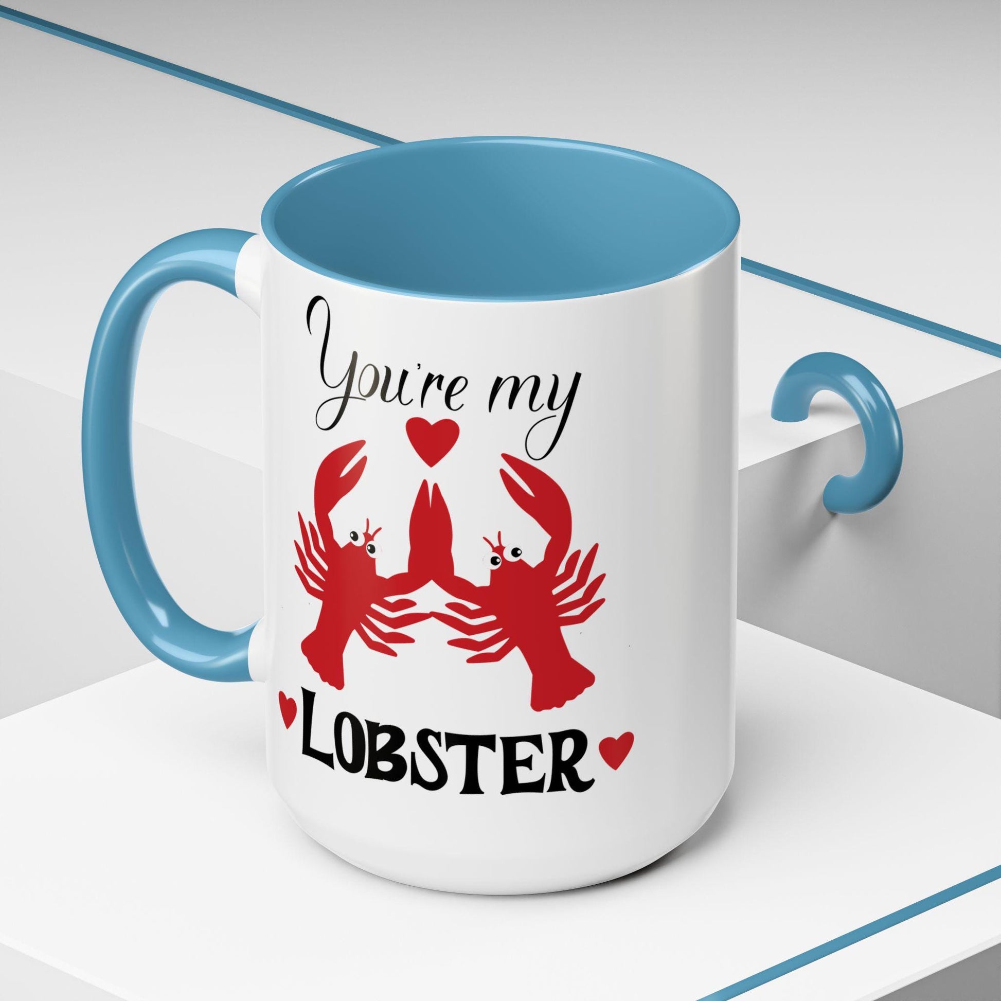 You're My Lobster Couples Mug, 90s TV Fan Gift, Valentine's Day Mug, Anniversary Gift, Ceramic Mug, I Love You mug