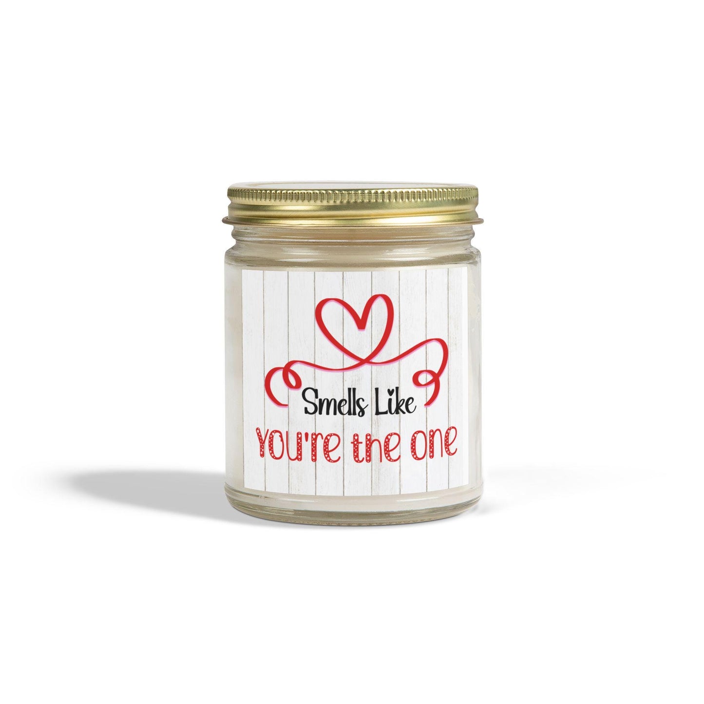 Scented Candles, Romantic Jar Candle Gift, Valentine's Day Candle, Anniversary Gift, Coconut Apricot Wax Candle, Home Fragrance