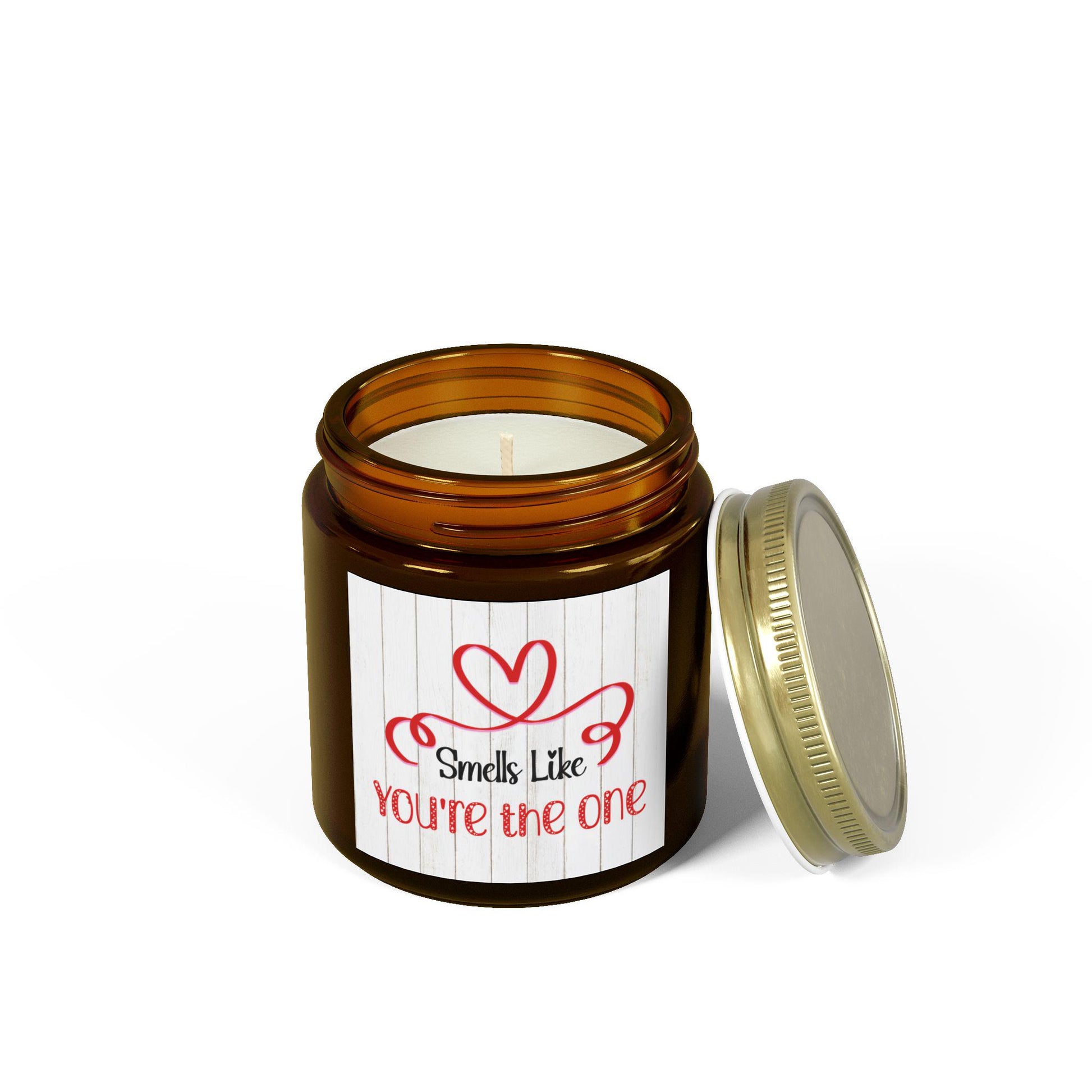 Scented Candles, Romantic Jar Candle Gift, Valentine's Day Candle, Anniversary Gift, Coconut Apricot Wax Candle, Home Fragrance