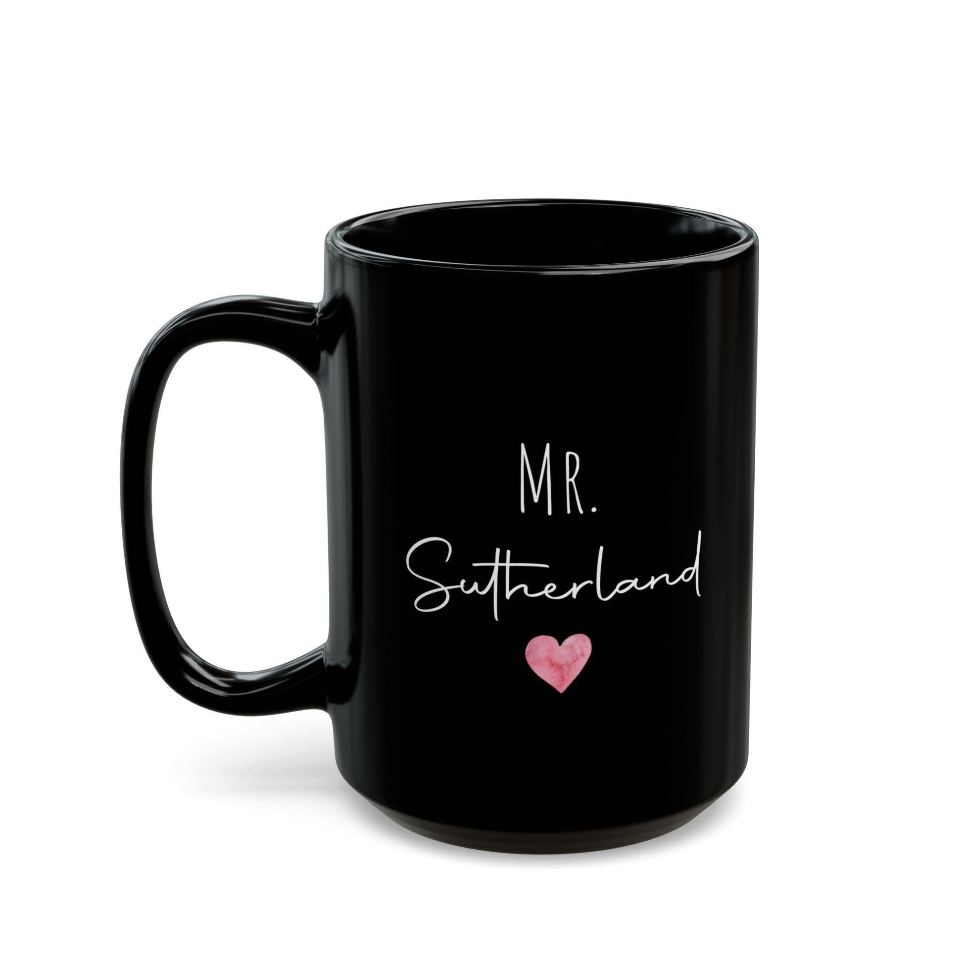 Couple's Mug Set, Mr and Mrs Mugs, Valentine's Day Gift, Wedding Gift, Anniversary Gift, Couple Gift