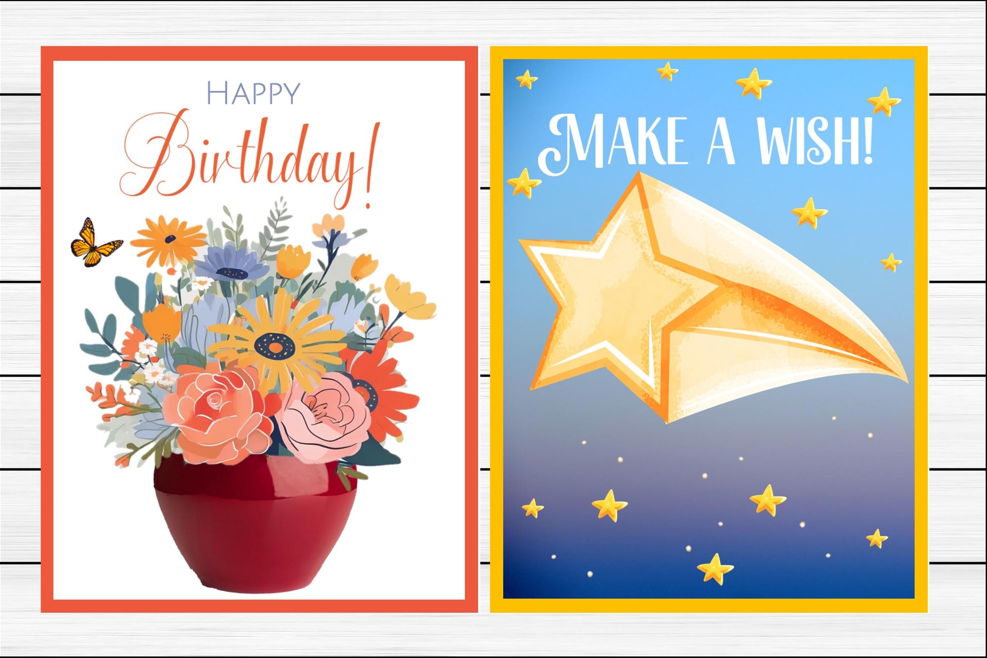 Birthday Card Assortment #5 - Set of 10 or 20, bulk birthday cards, birthday card set, birthday cards, birthday card bundle