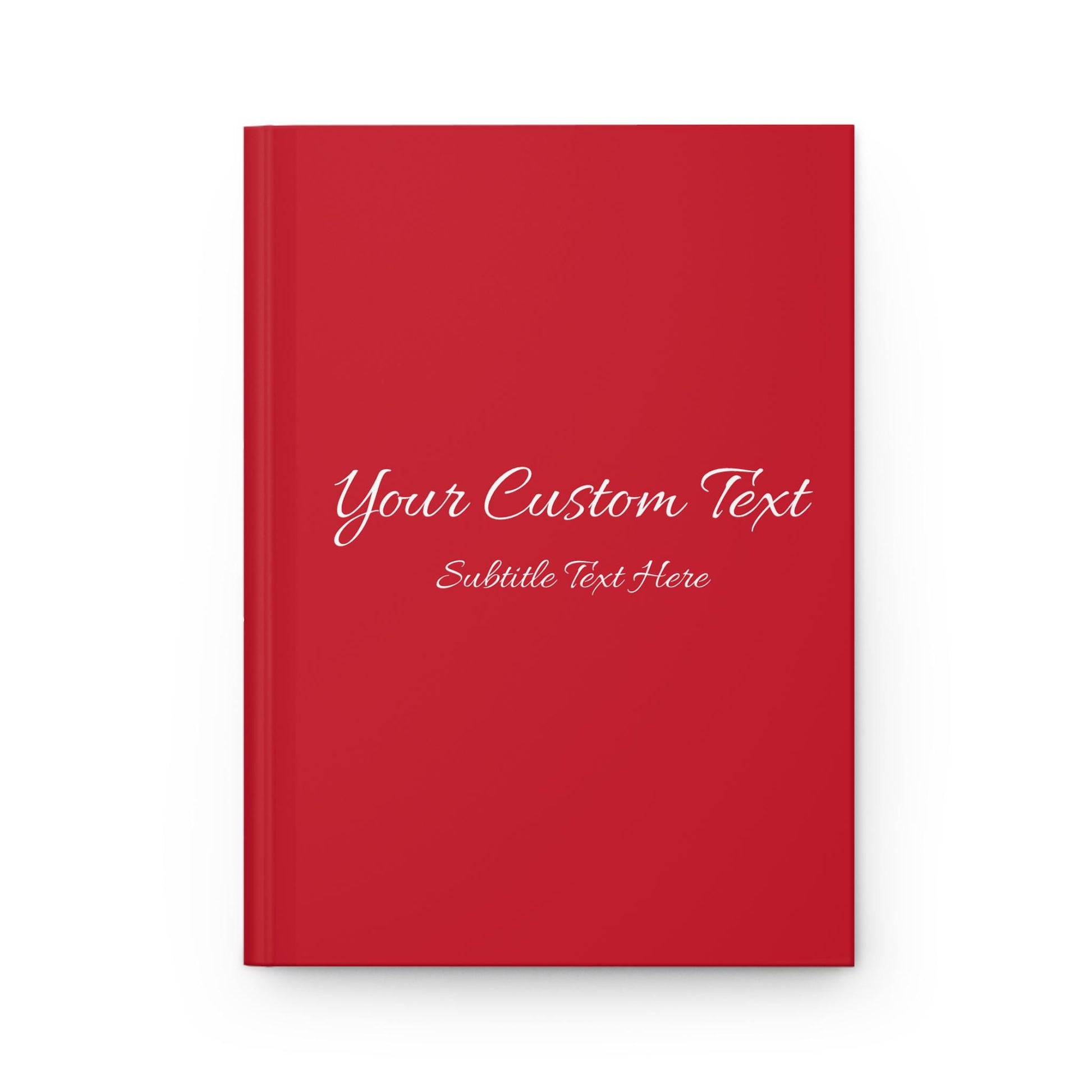 Personalized Hardcover Notebook, Custom Name Journal, Personalized Stationery, Unique Gift, Custom Spine Text, Personalized Journal