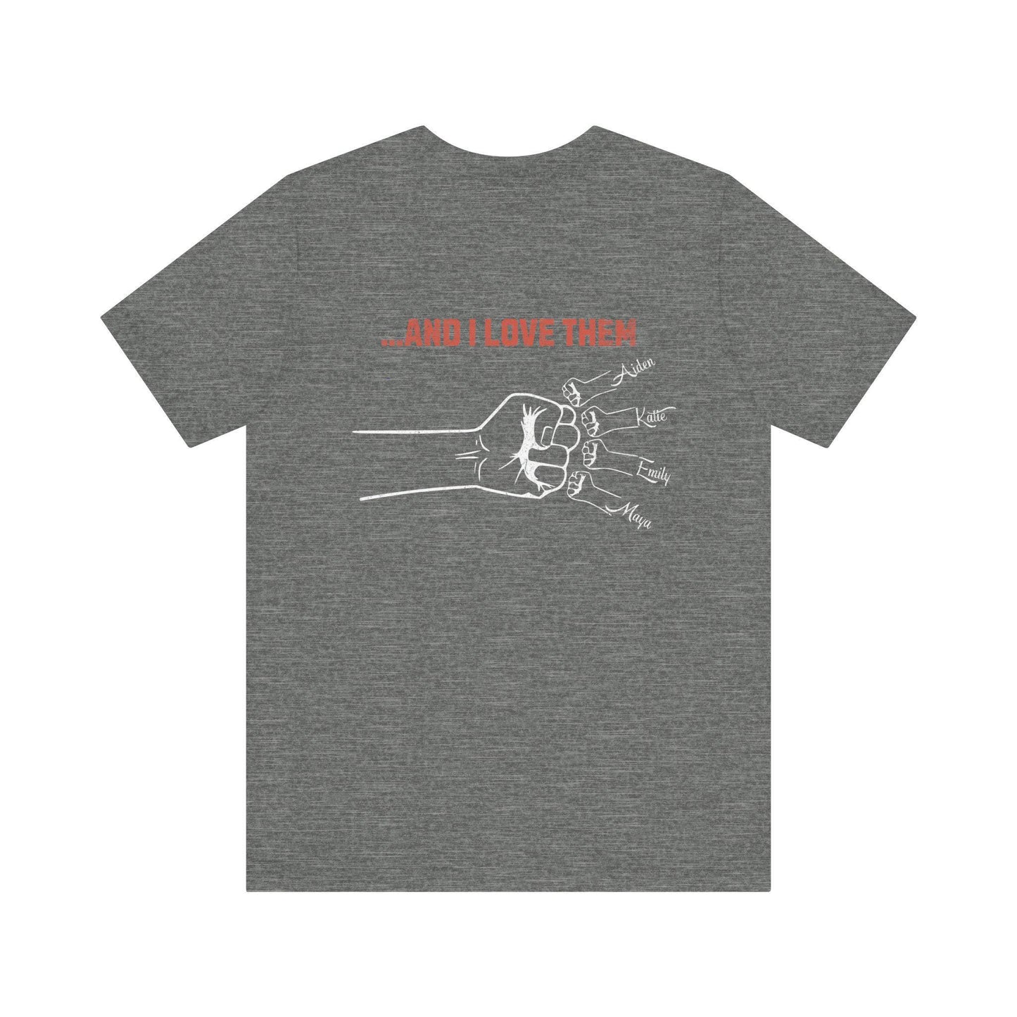 Funny Dad Tee: "You Can't Scare Me. I Have 4 Children" - Perfect Gift for Dads, Father's Day