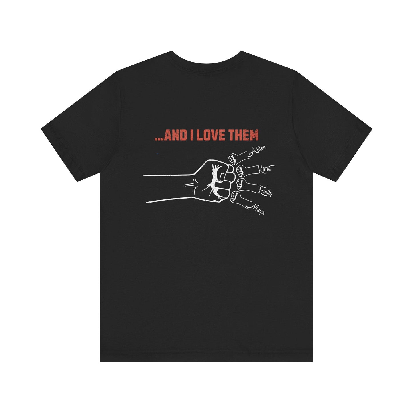 Funny Dad Tee: "You Can't Scare Me. I Have 4 Children" - Perfect Gift for Dads, Father's Day