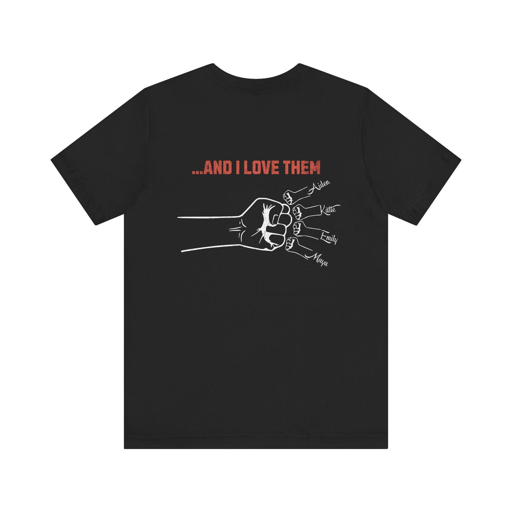 Funny Dad Tee: "You Can't Scare Me. I Have 4 Children" - Perfect Gift for Dads, Father's Day