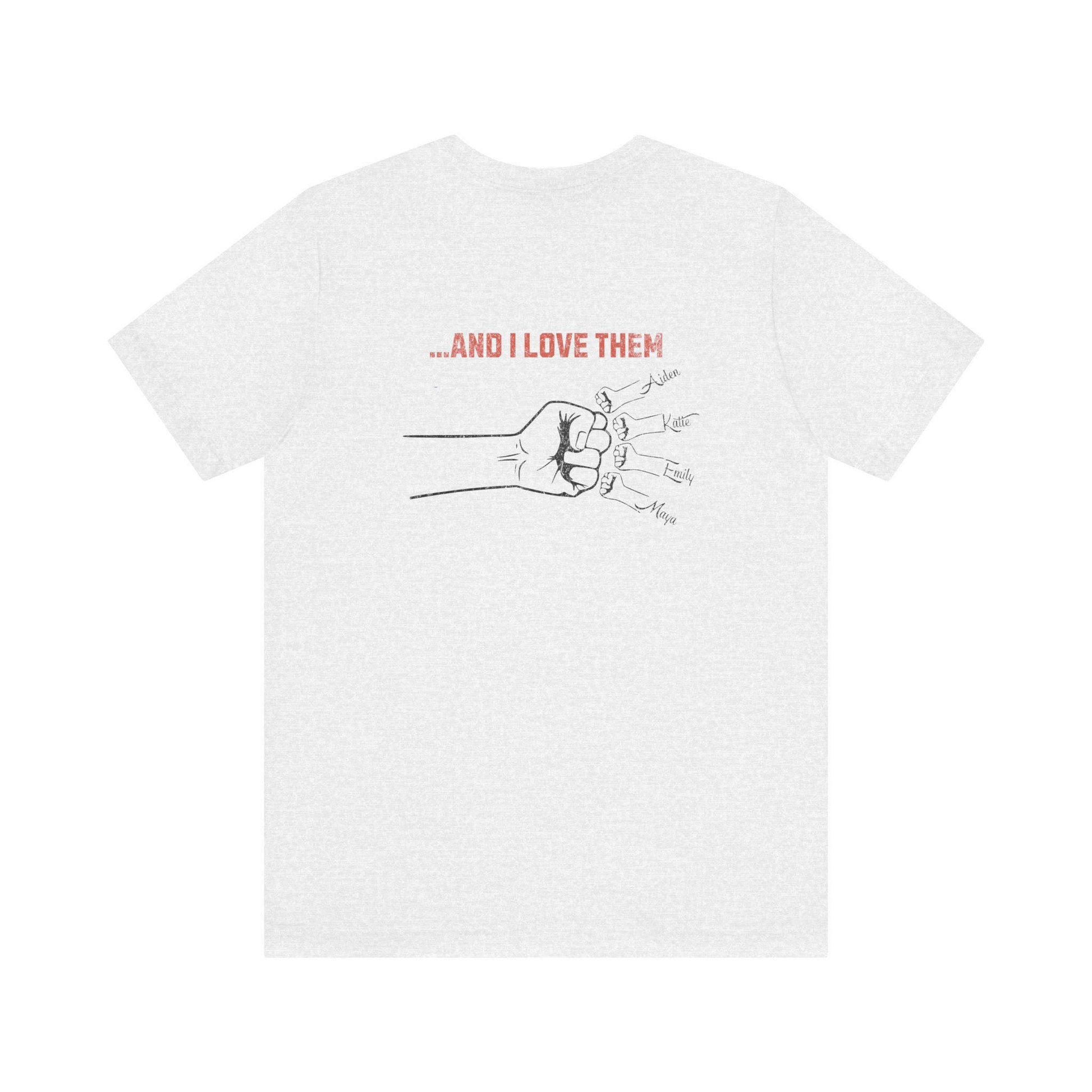 Funny Dad Tee: "You Can't Scare Me. I Have 4 Children" - Perfect Gift for Dads, Father's Day