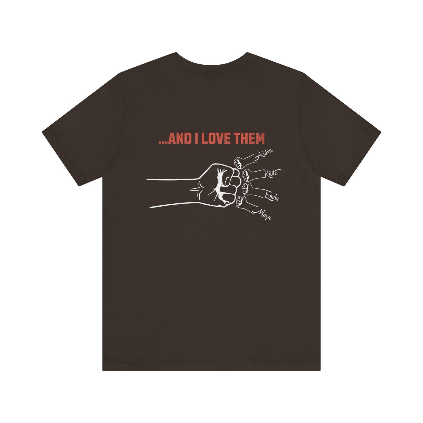 Funny Dad Tee: "You Can't Scare Me. I Have 4 Children" - Perfect Gift for Dads, Father's Day