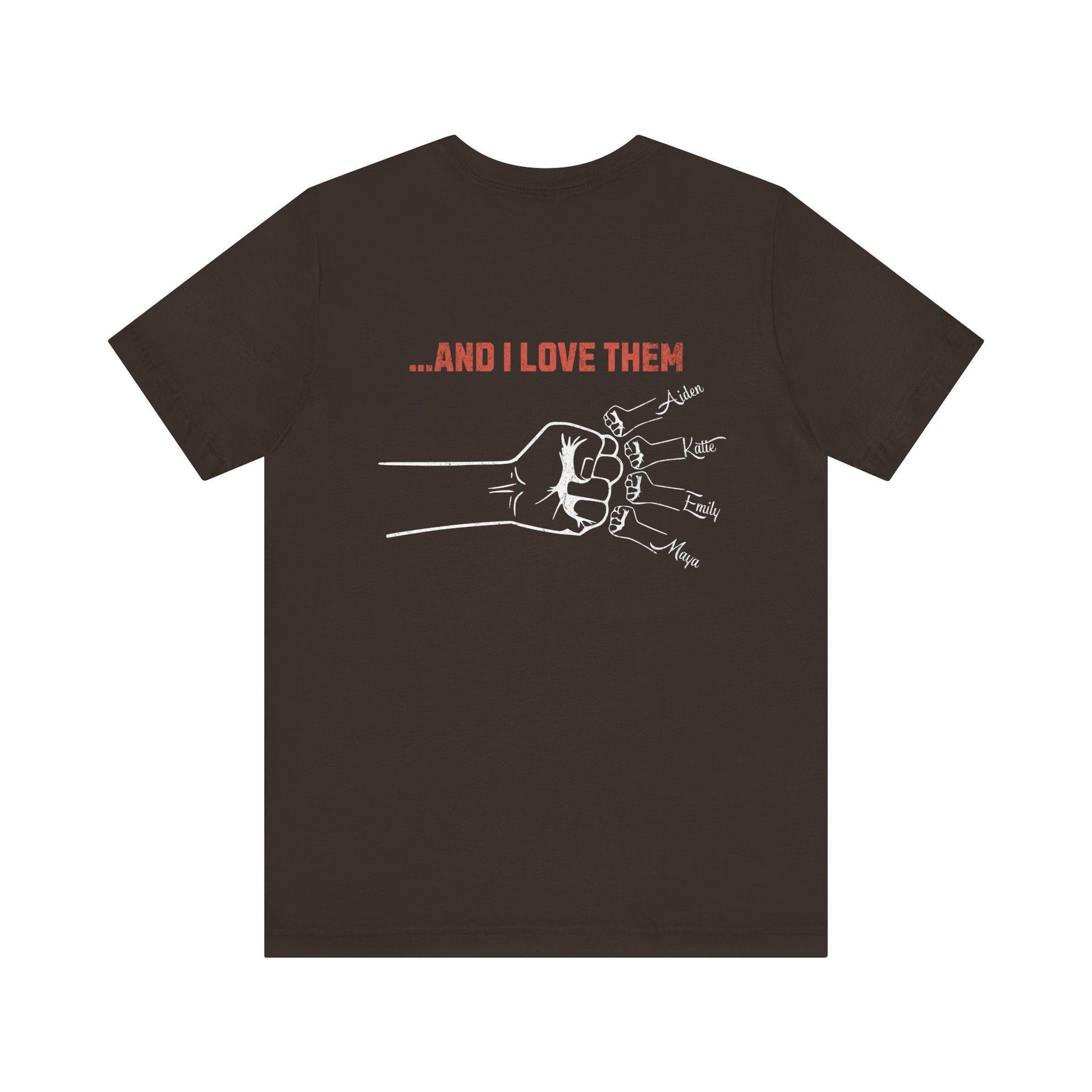 Funny Dad Tee: "You Can't Scare Me. I Have 4 Children" - Perfect Gift for Dads, Father's Day