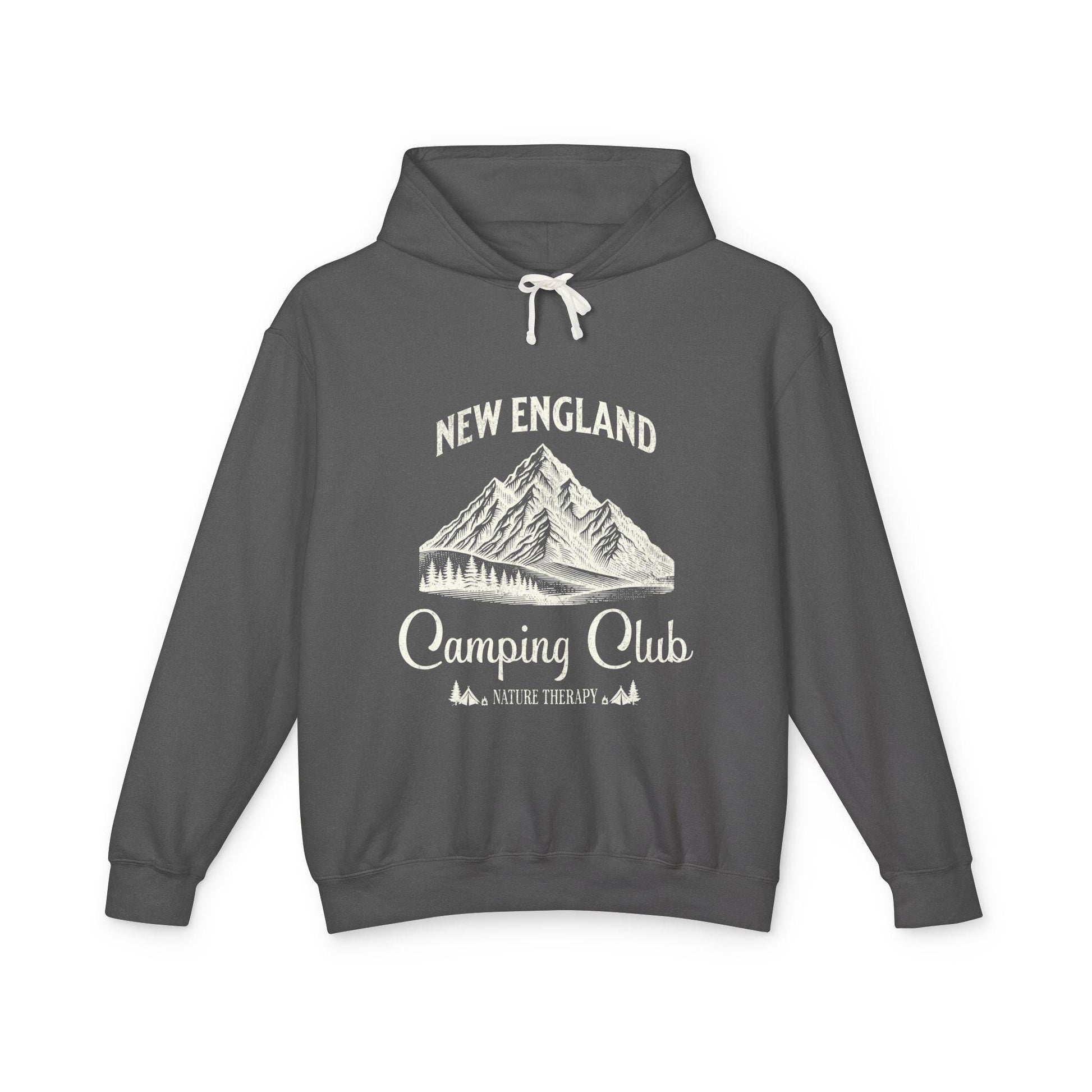 New England Camping Club Hooded Sweatshirt, Adventure Apparel, Nature Lover Gift, Outdoor Hoodie, Travel Clothing, Comfort Colors Hoodie
