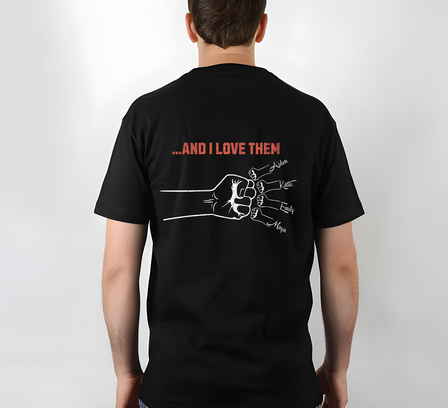 Funny Dad Tee: "You Can't Scare Me. I Have 4 Children and I Love Them."